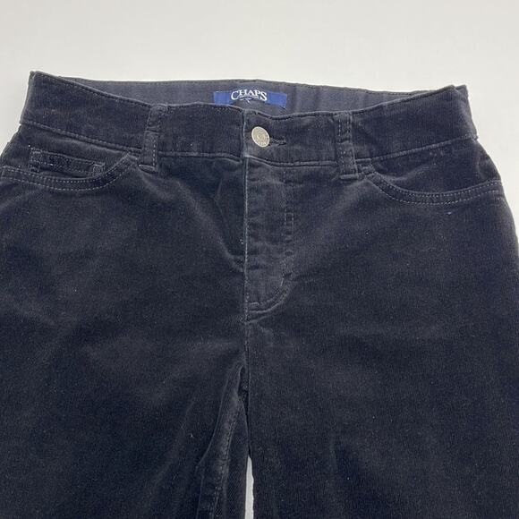 CHAPS Women’s 28 Black Corduroy Jeans - Picture 2 of 3